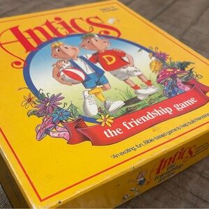 Vintage Board Game 1988 Antics The Friendship Game Andy Ant Angelica Ant